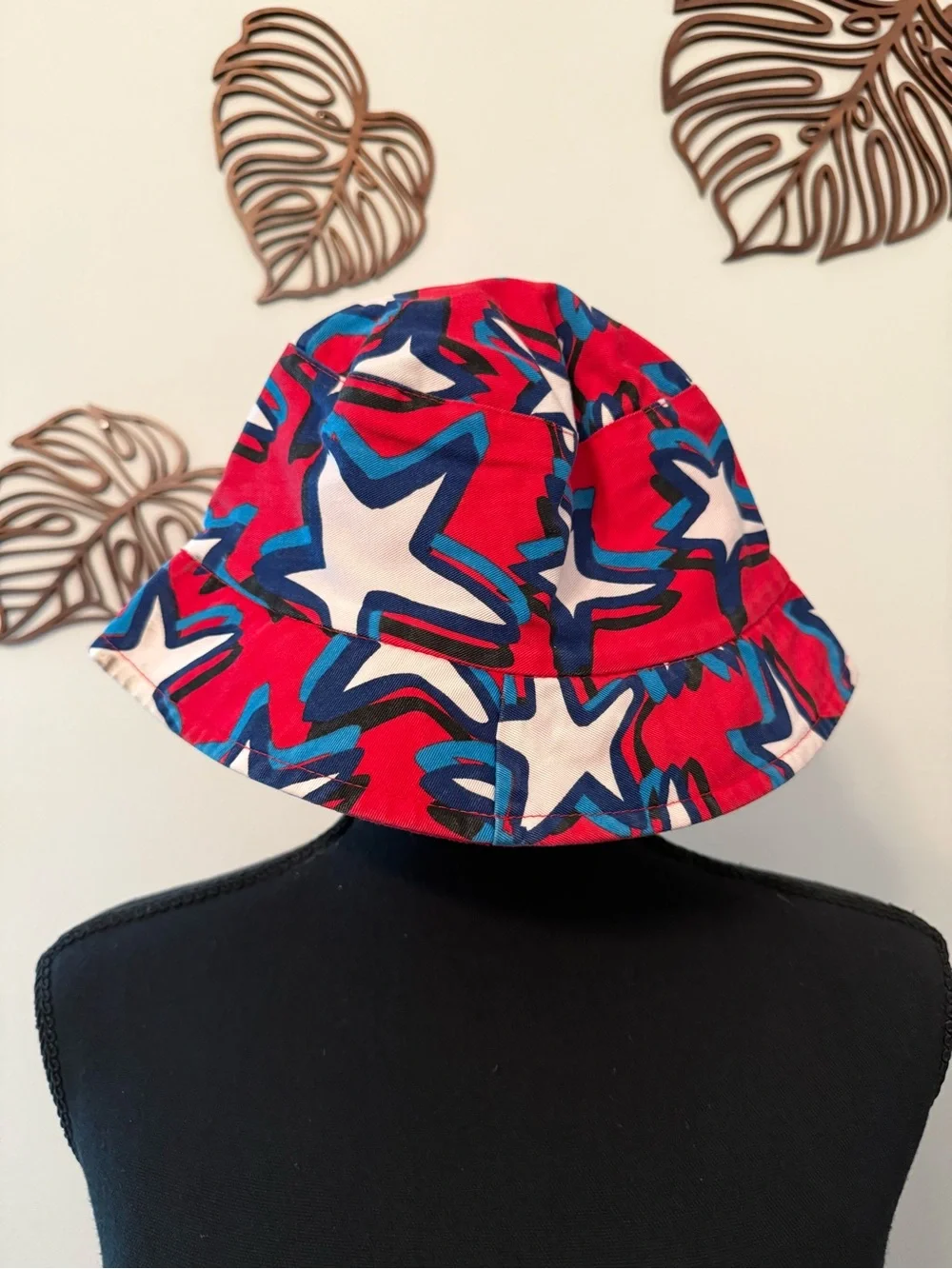 vintage Stephen Sprouse USA collection bucket hat